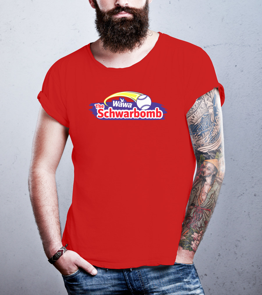 Wawa The Schwarbomb Baseball Iconic T-Shirt
