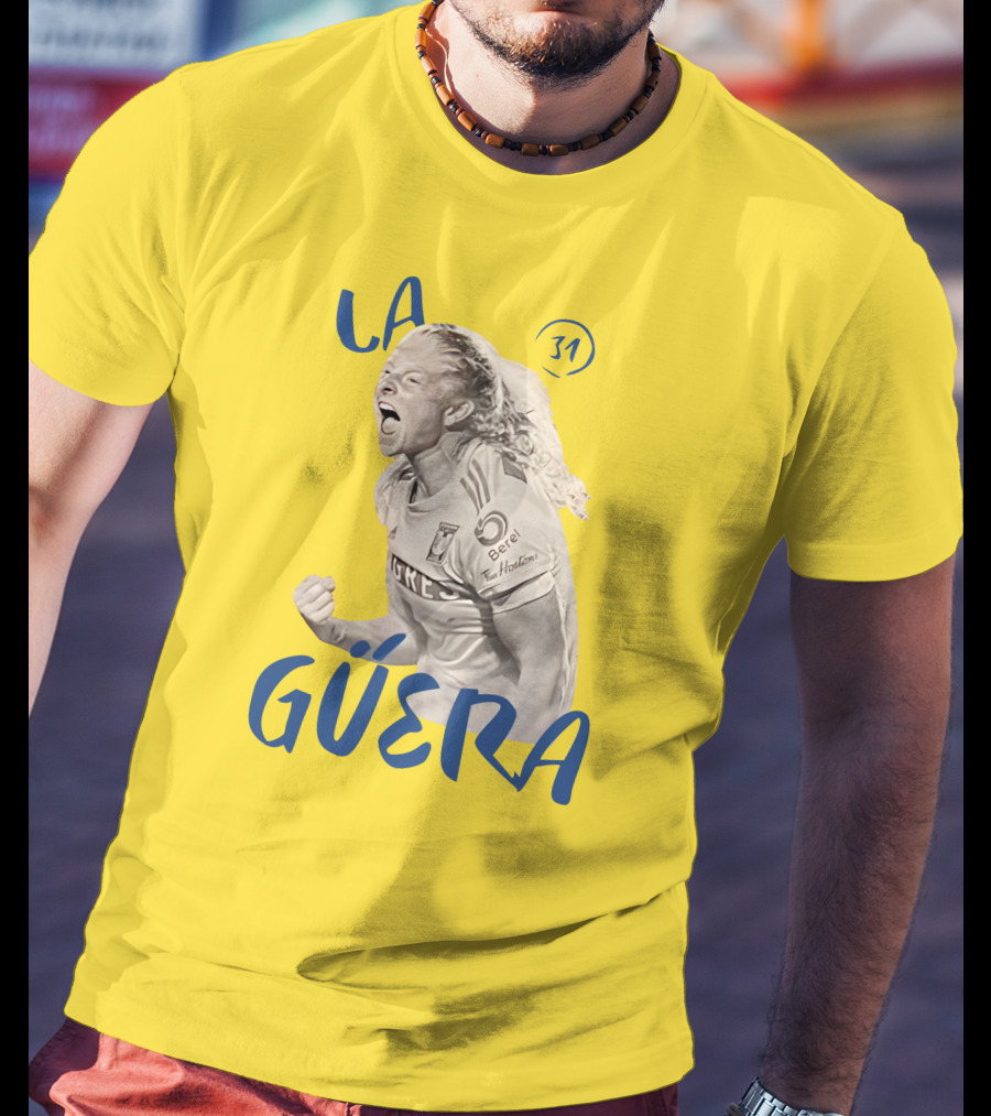 La Güera 31 Tigres Soccer T-Shirt