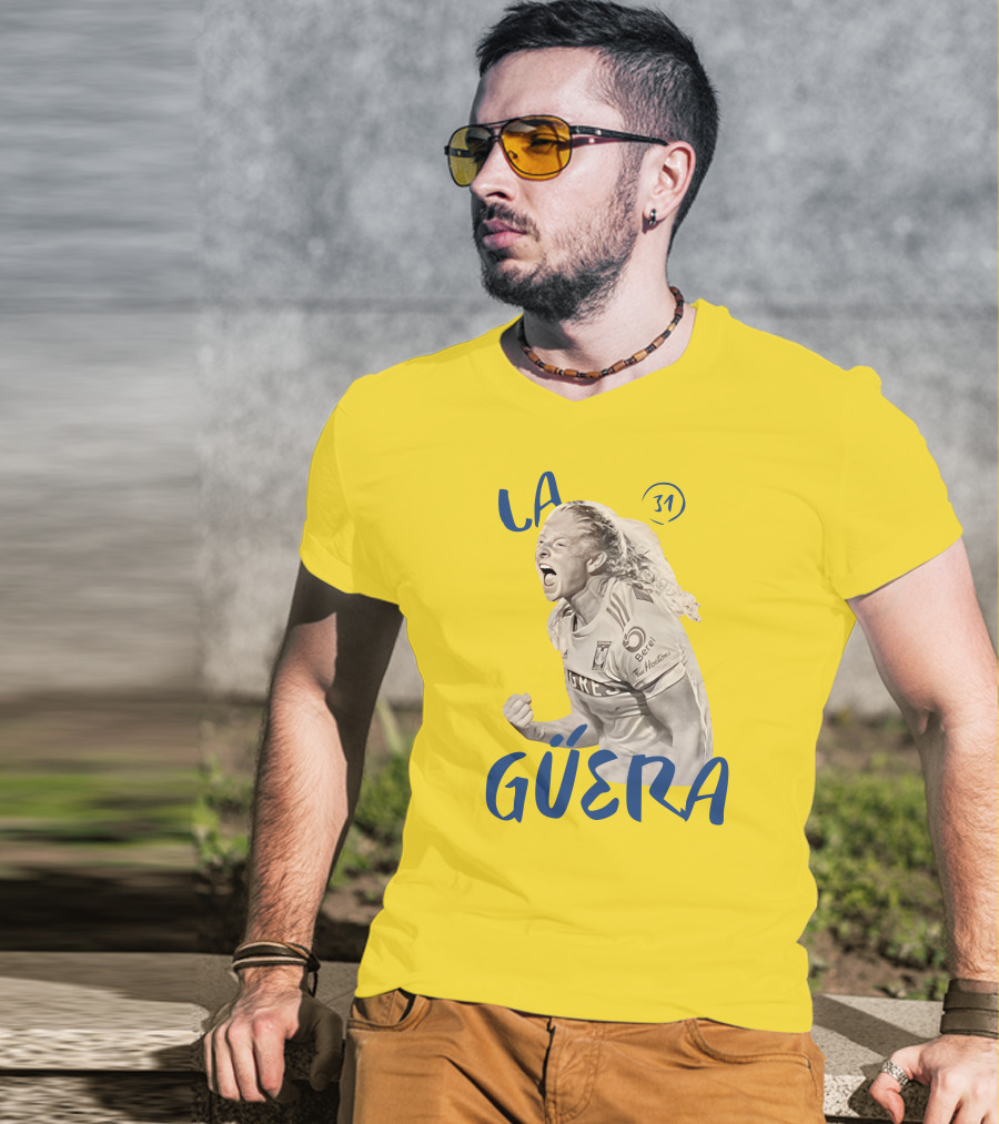 La Güera 31 Tigres Soccer T-Shirt