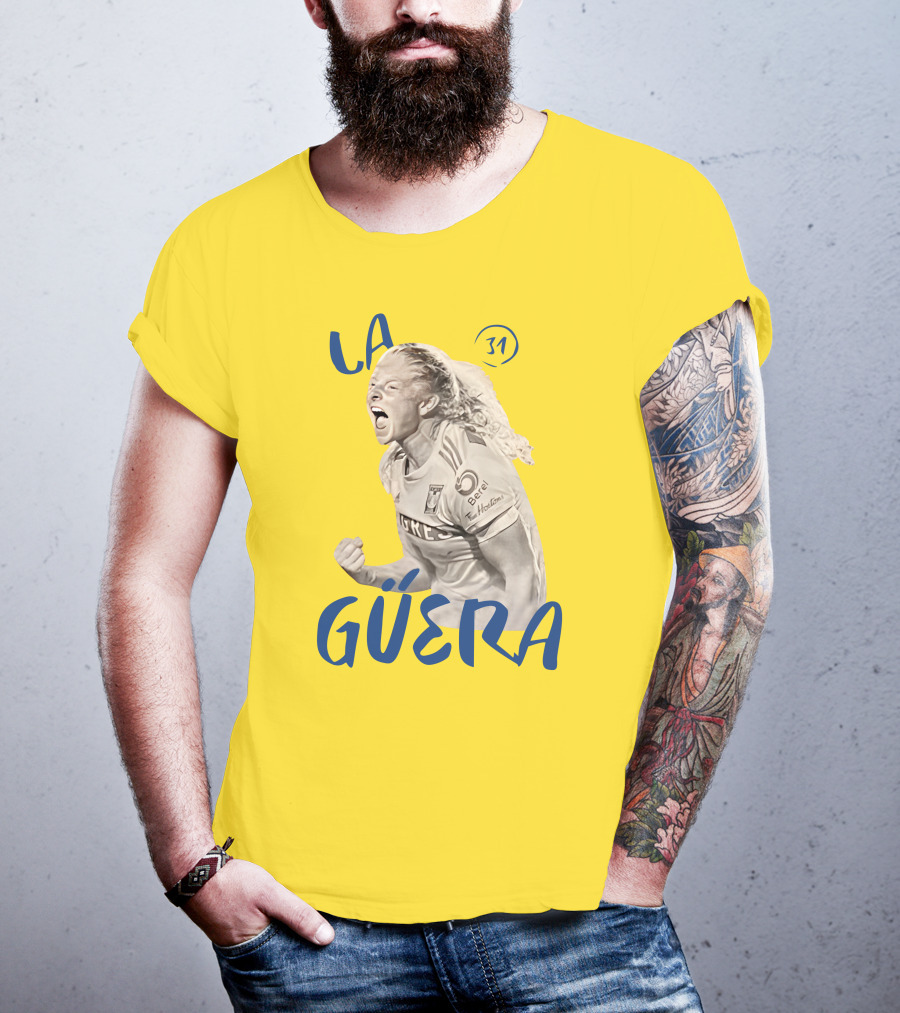 La Güera 31 Tigres Soccer T-Shirt