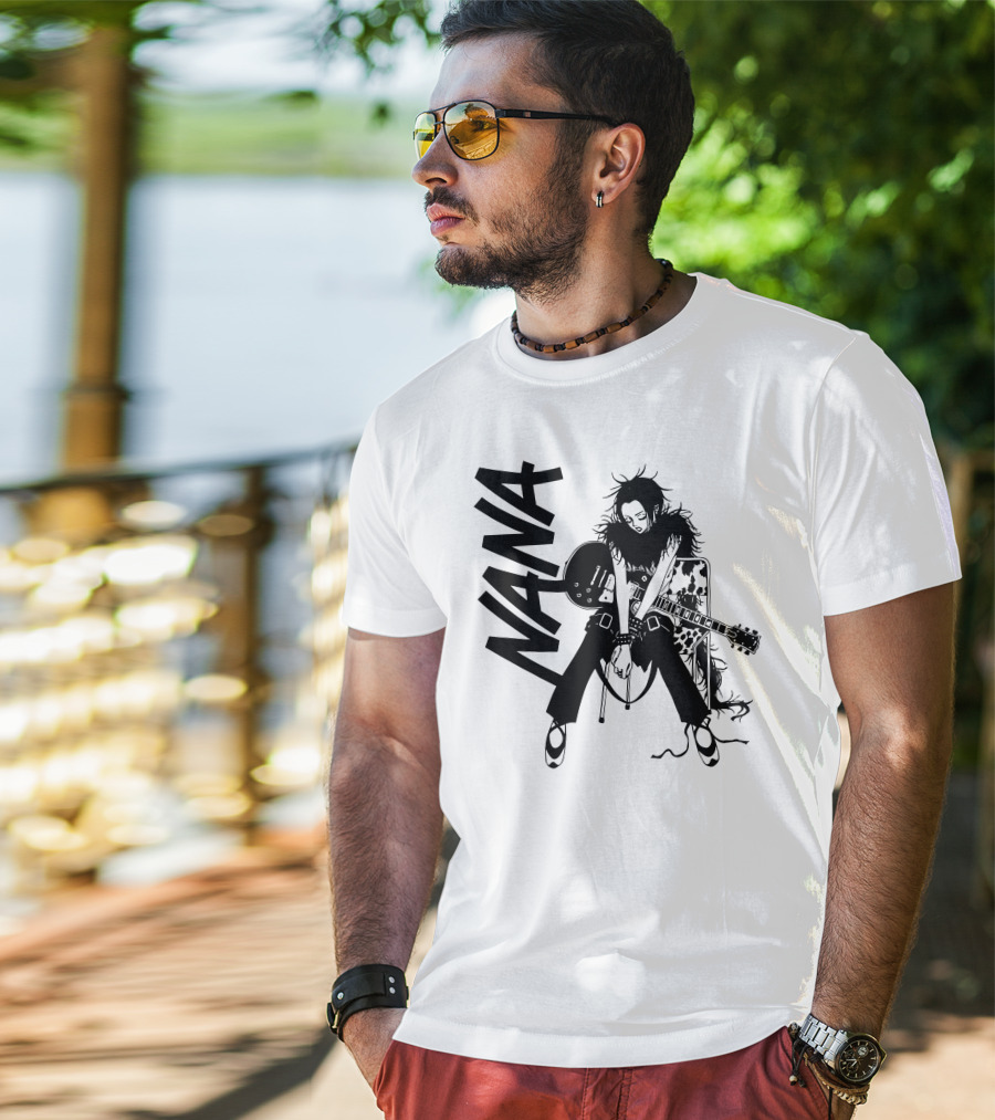 Nana Osaki With Electric Guitar T-Shirt