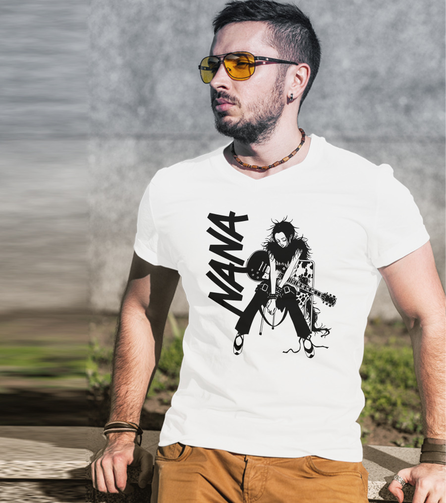 Nana Osaki With Electric Guitar T-Shirt