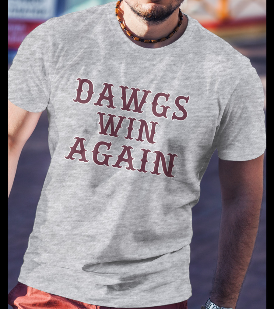 Noah Mashburn Dawgs Win Again T-Shirt