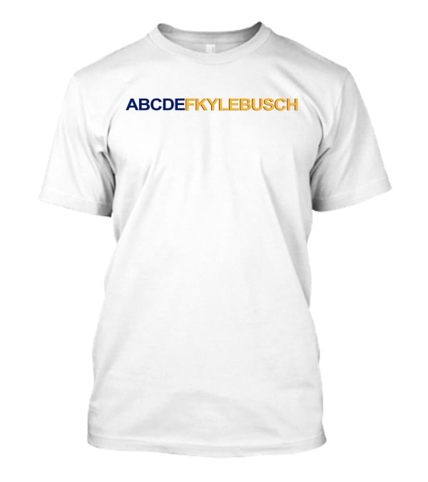 ABCDEF Kyle Busch T-Shirt