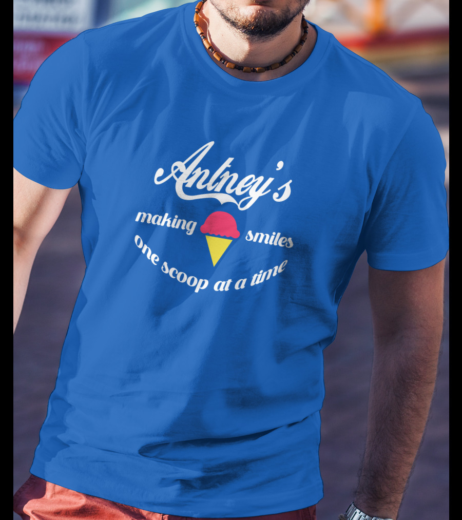 Antney's Ice Cream Making Smiles One Scoop At A Time T-Shirt