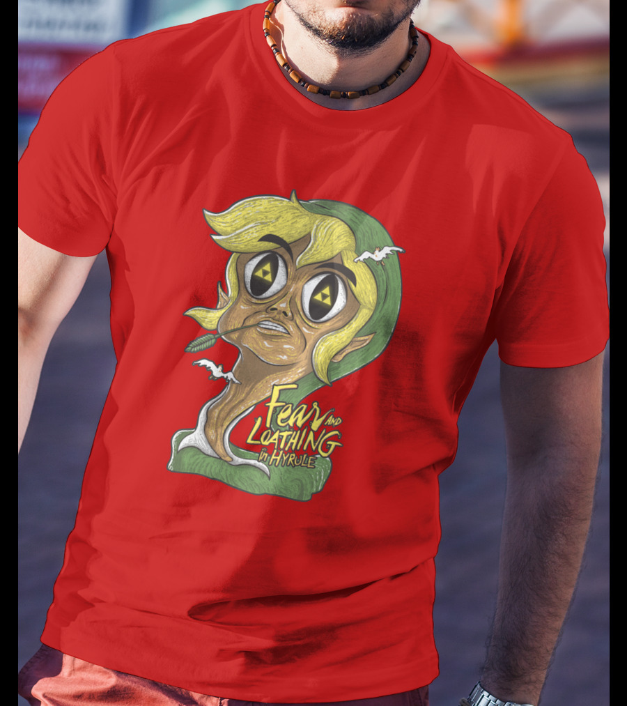 Fear And Loathing In Hyrule Psychedelic Adventure Tribute To Iconic Gaming Legend T-Shirt