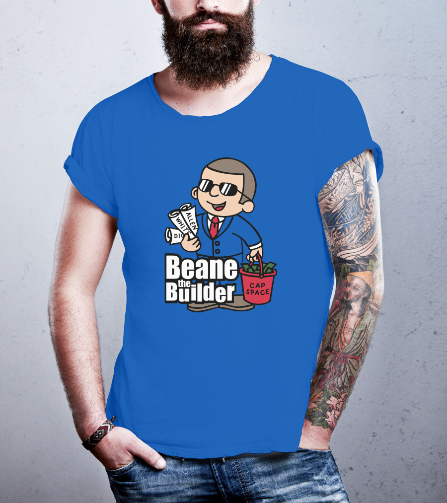 Beane The Builder Cap Space Allen White 26Shirts Store T-Shirt