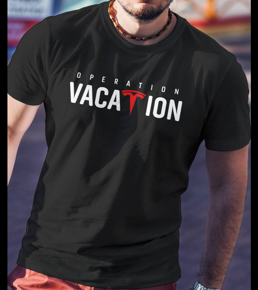 Operation Vacation Tesla T-Shirt