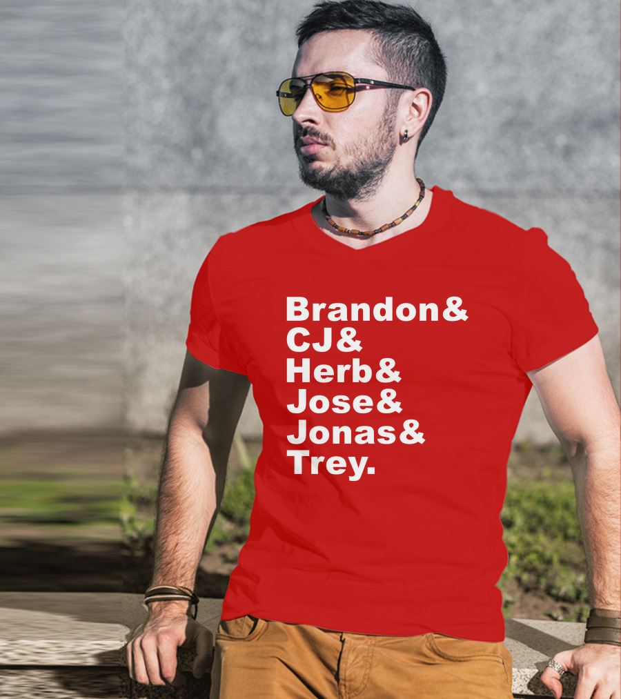 Brandon CJ Herb Jose Jonas Trey New Orleans Pelicans Fan T-Shirt