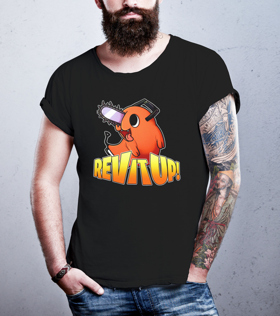 Rev It Up Chainsaw Creature T-Shirt