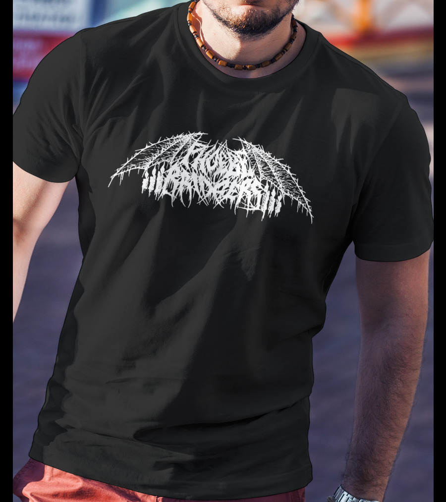 Phoebe Bridgers Metal Logo Black Metal T-Shirt