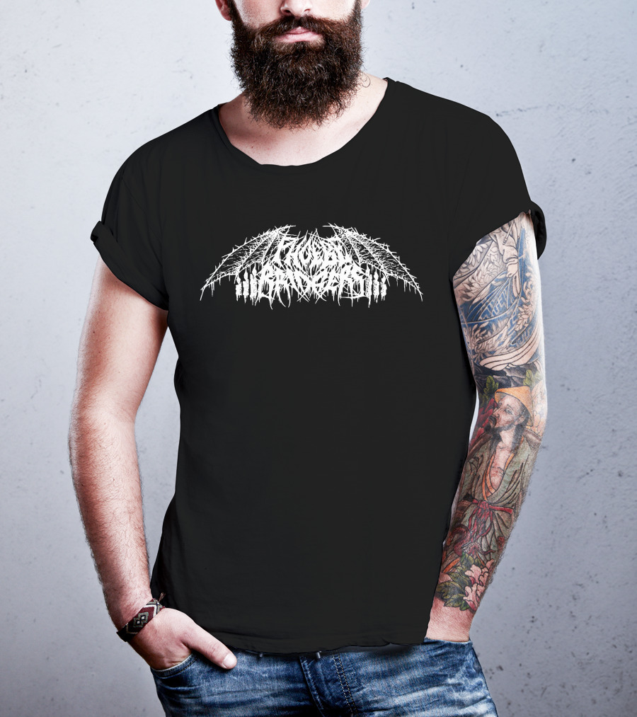 Phoebe Bridgers Metal Logo Black Metal T-Shirt