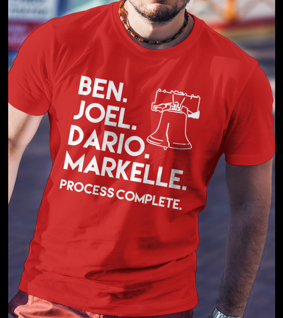 Ben Joel Dario Markelle Process Complete With Liberty Bell T-Shirt