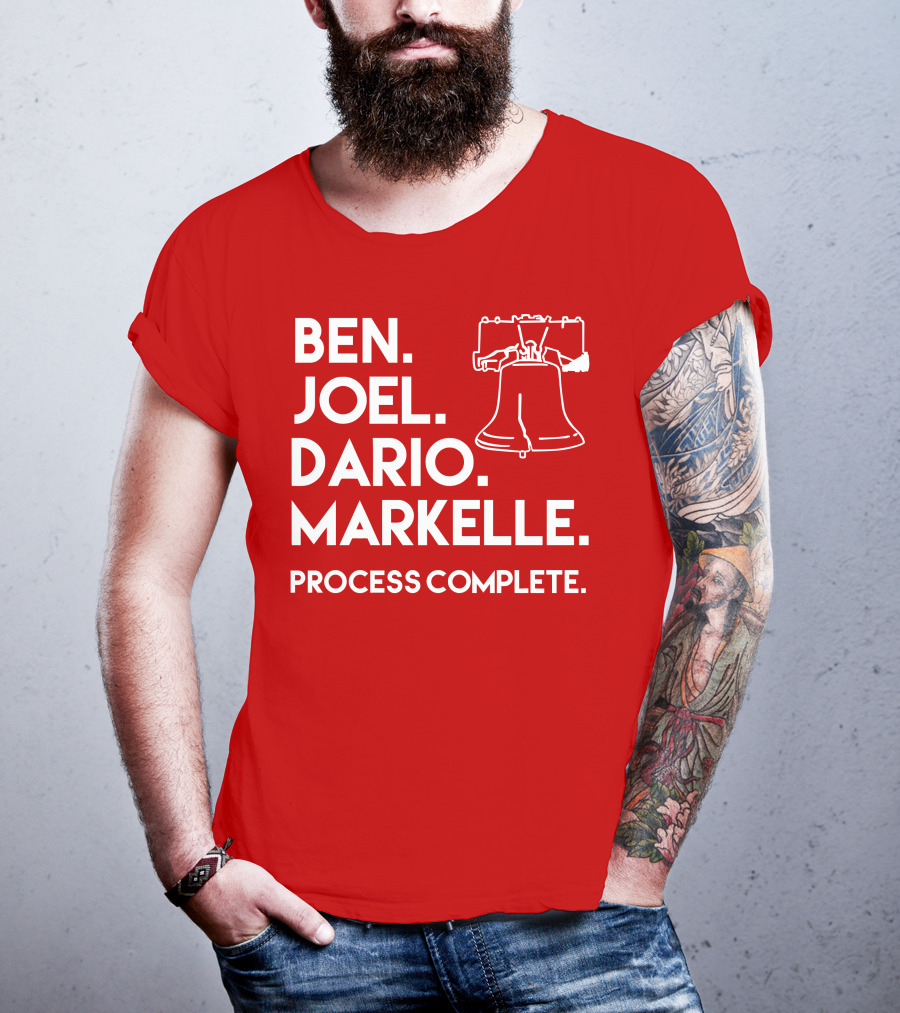 Ben Joel Dario Markelle Process Complete With Liberty Bell T-Shirt