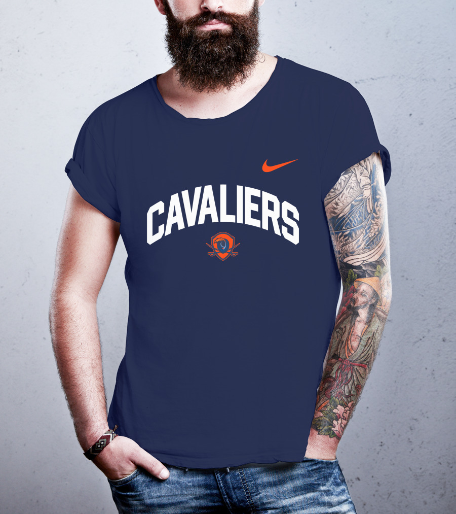 Cavaliers UVA Logo Robert Saleh T-Shirt