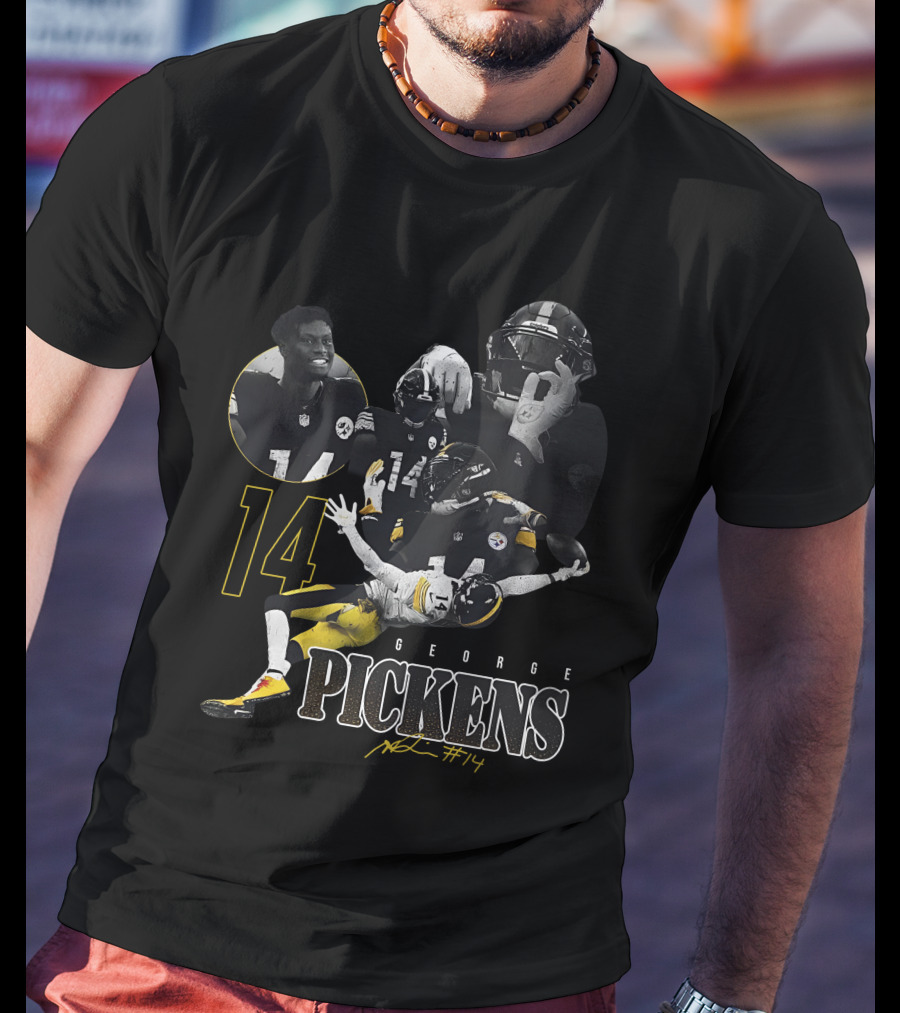 George Pickens 14 Steelers Highlights Montage T-Shirt