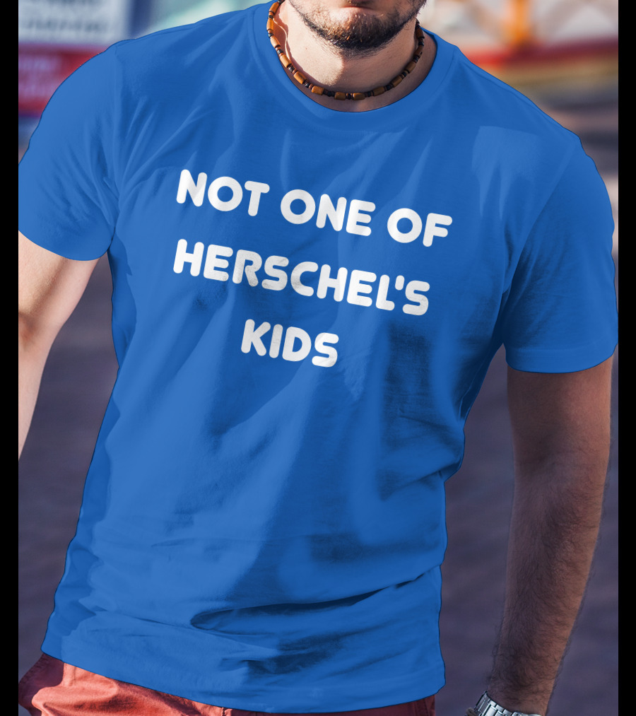 Not One Of Herschel's Kids Blue T-Shirt