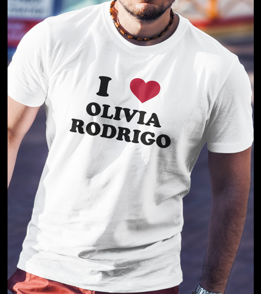 I Love Olivia Rodrigo Heart T-Shirt