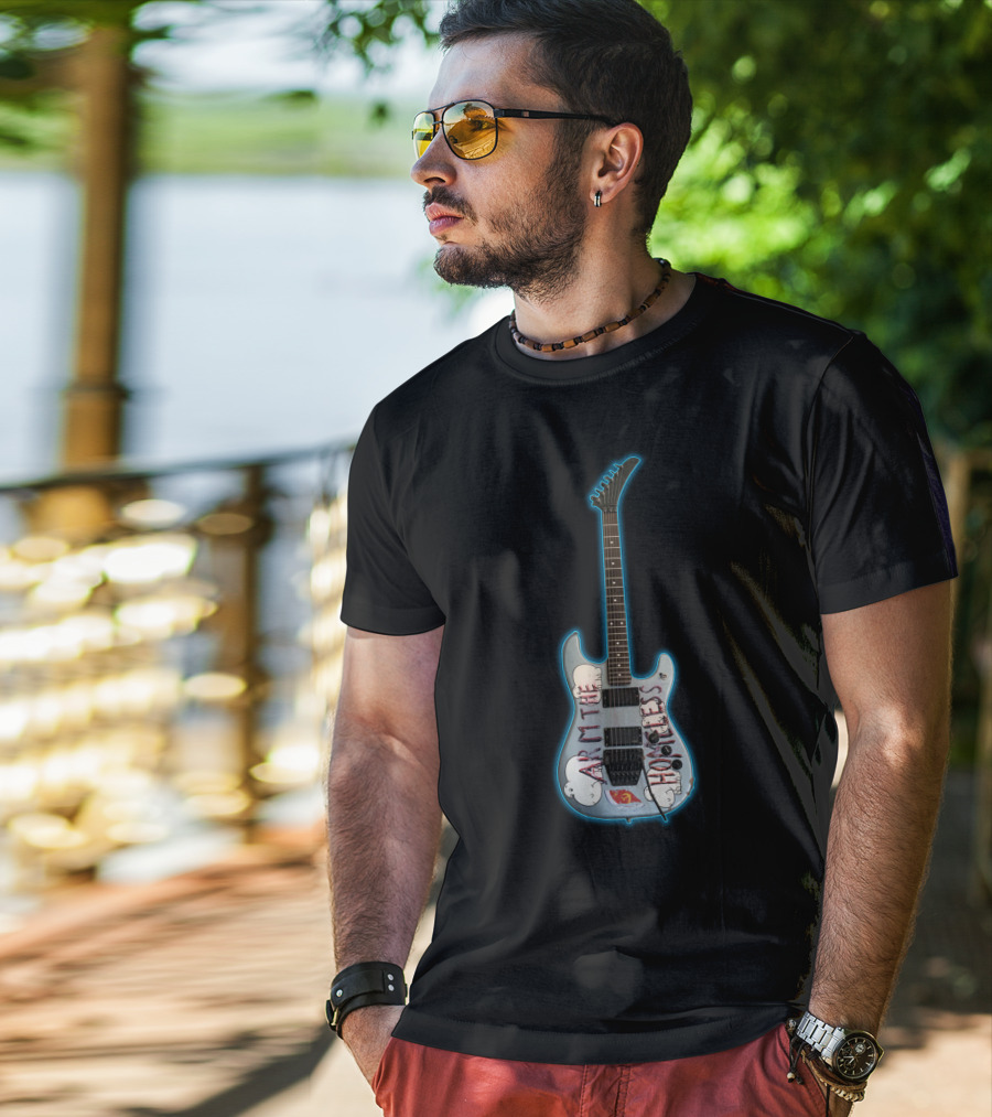 Arm The Homeless Electric Guitar T-Shirt