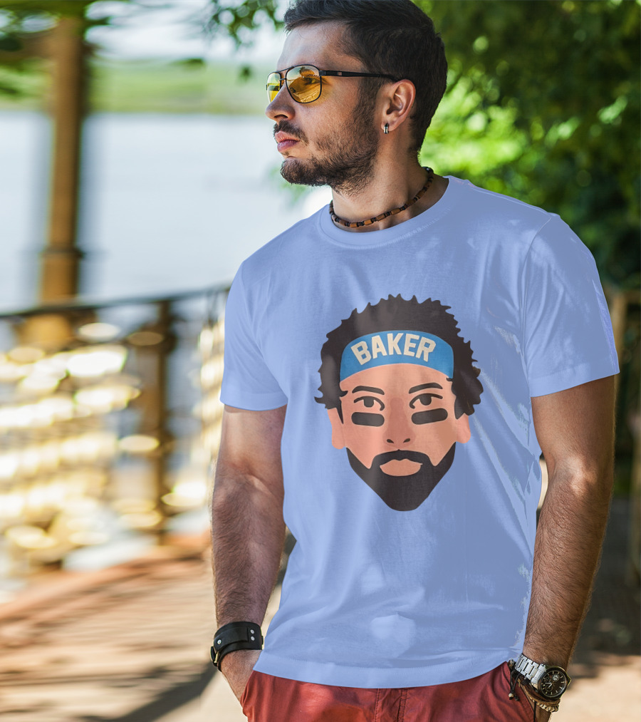 Baker Mayfield Face Headband Iconic T-Shirt