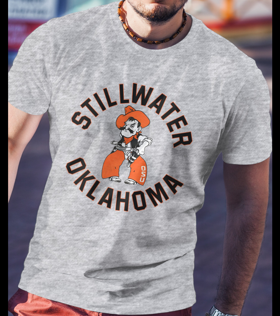 Charlie Hustle Merch Stillwater Oklahoma OSU Cowboy T-Shirt