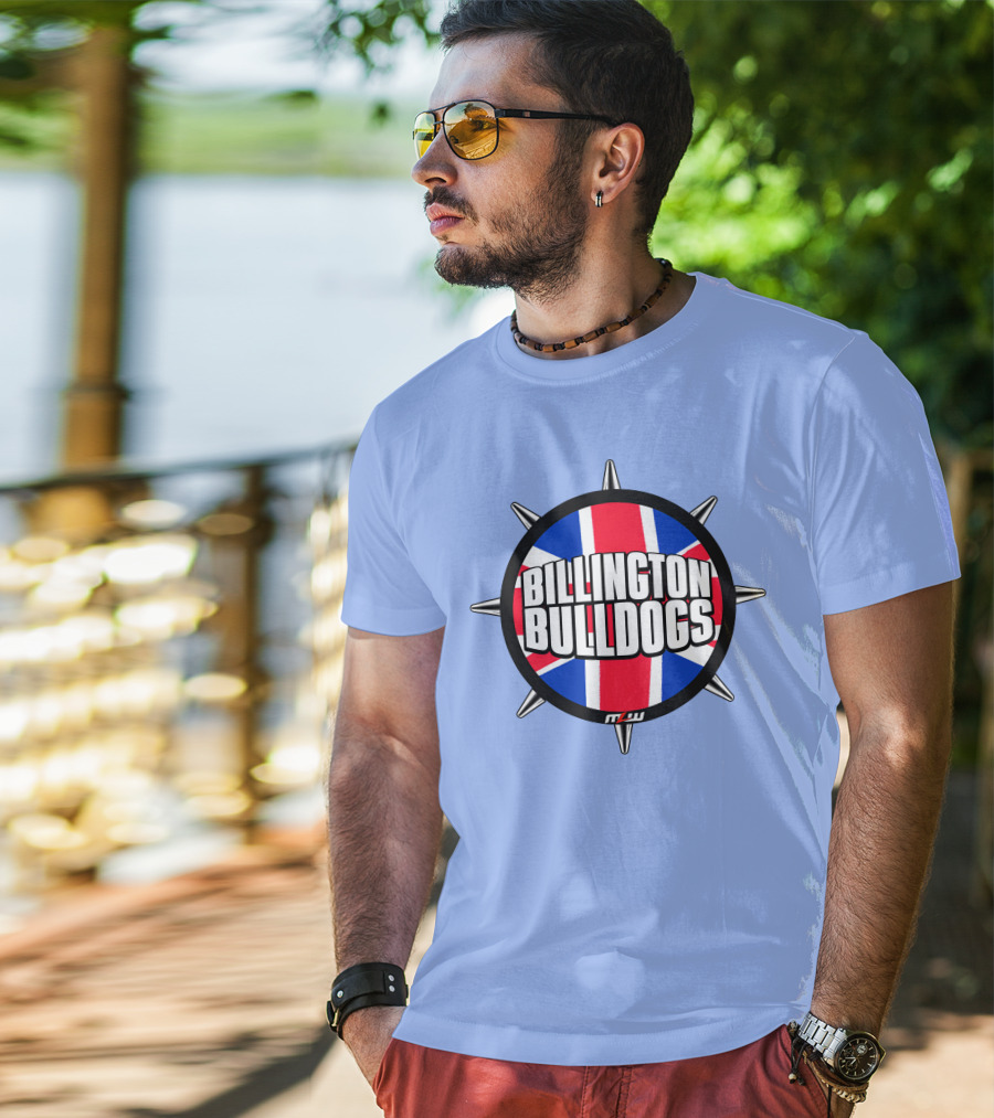 Billington Bulldogs Union Jack Spiked Emblem T-Shirt