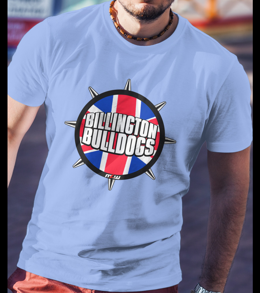 Billington Bulldogs Union Jack Spiked Emblem T-Shirt