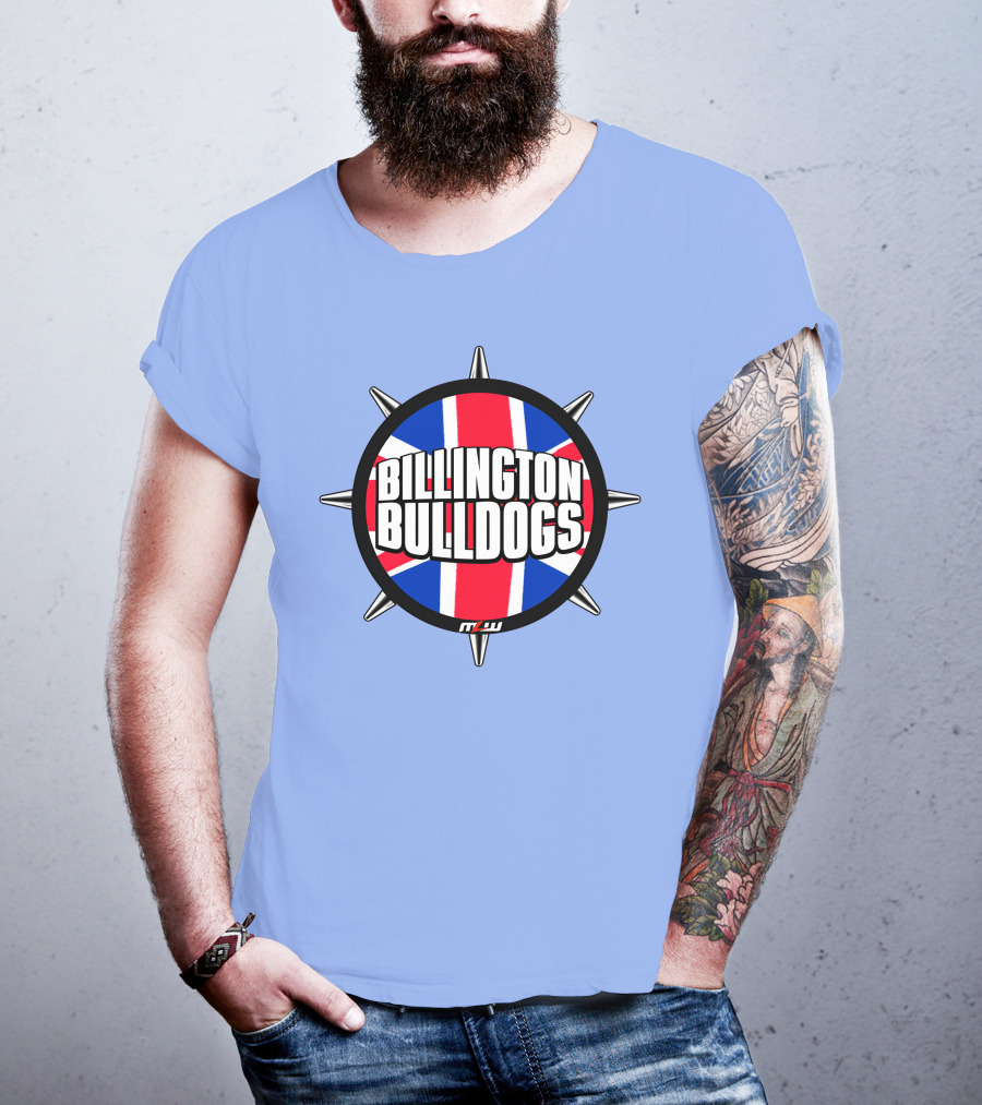 Billington Bulldogs Union Jack Spiked Emblem T-Shirt