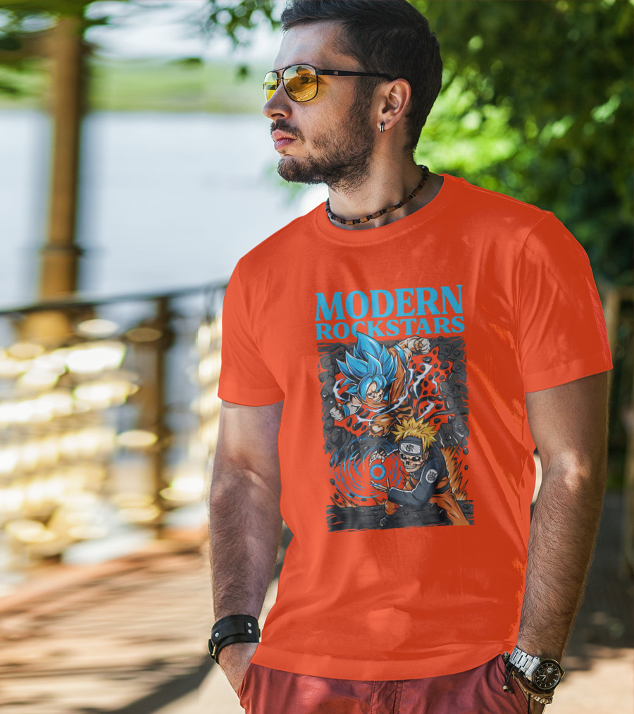 MODERN ROCKSTARS Anime Rockstars T-Shirt