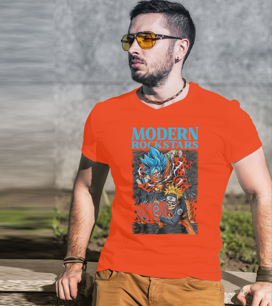 MODERN ROCKSTARS Anime Rockstars T-Shirt
