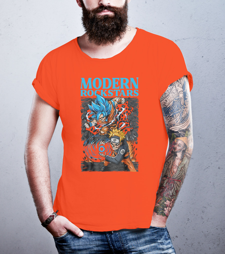 MODERN ROCKSTARS Anime Rockstars T-Shirt