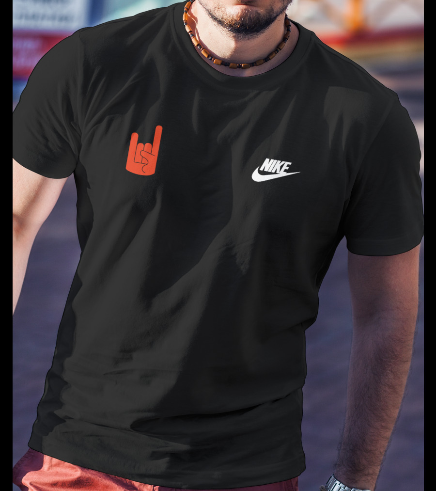 Jordan Whittington Hook 'Em Logo And Hand Gesture T-Shirt