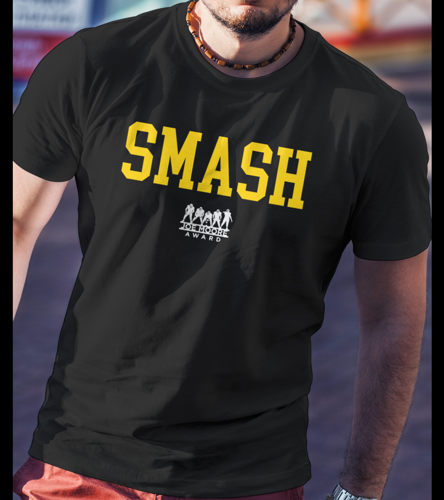 SMASH Joe Moore Award Football Team Recognition T-Shirt