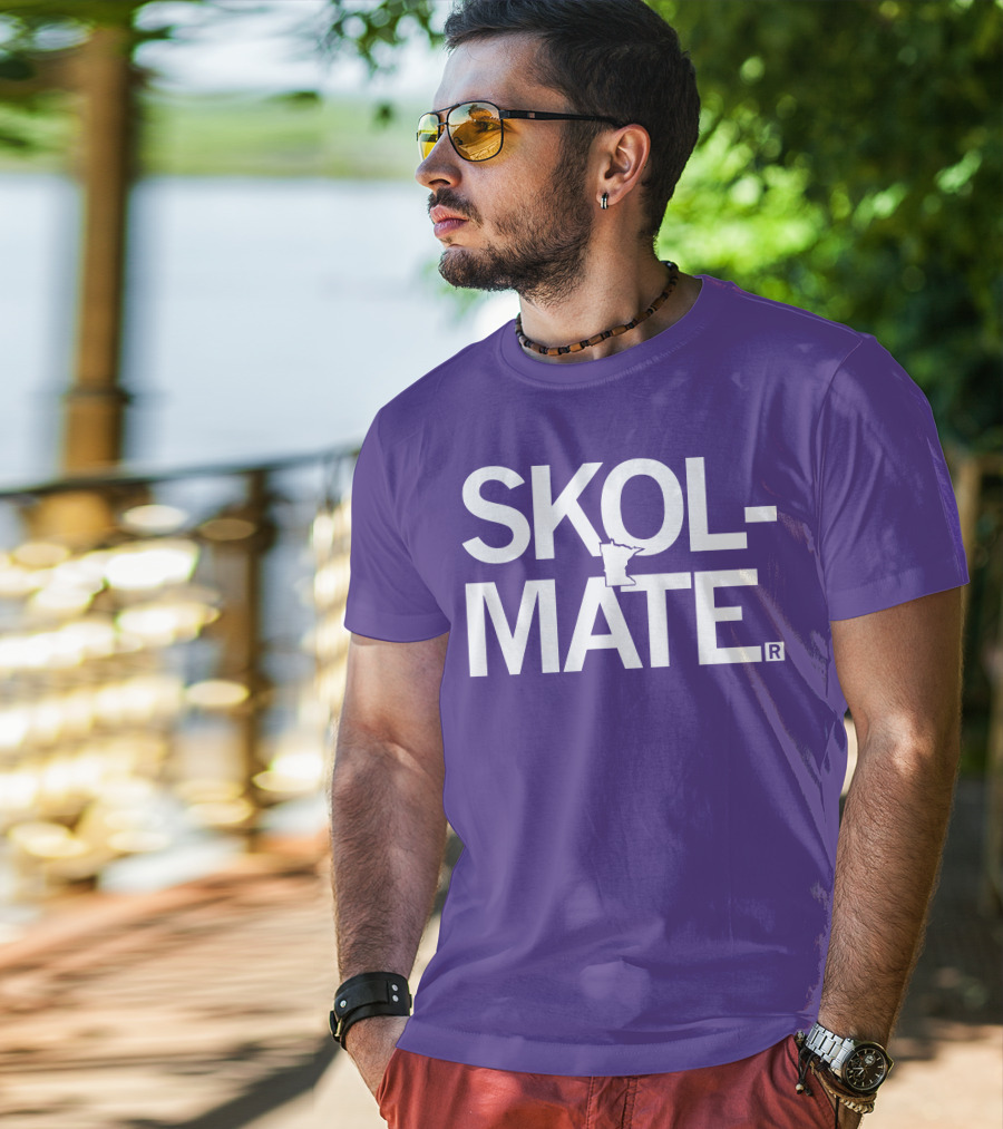 SKOL MATE Minnesota Vikings Fan T-Shirt
