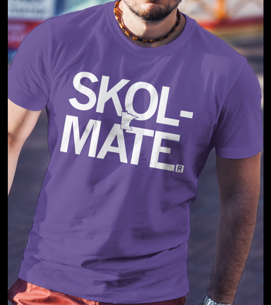 SKOL MATE Minnesota Vikings Fan T-Shirt
