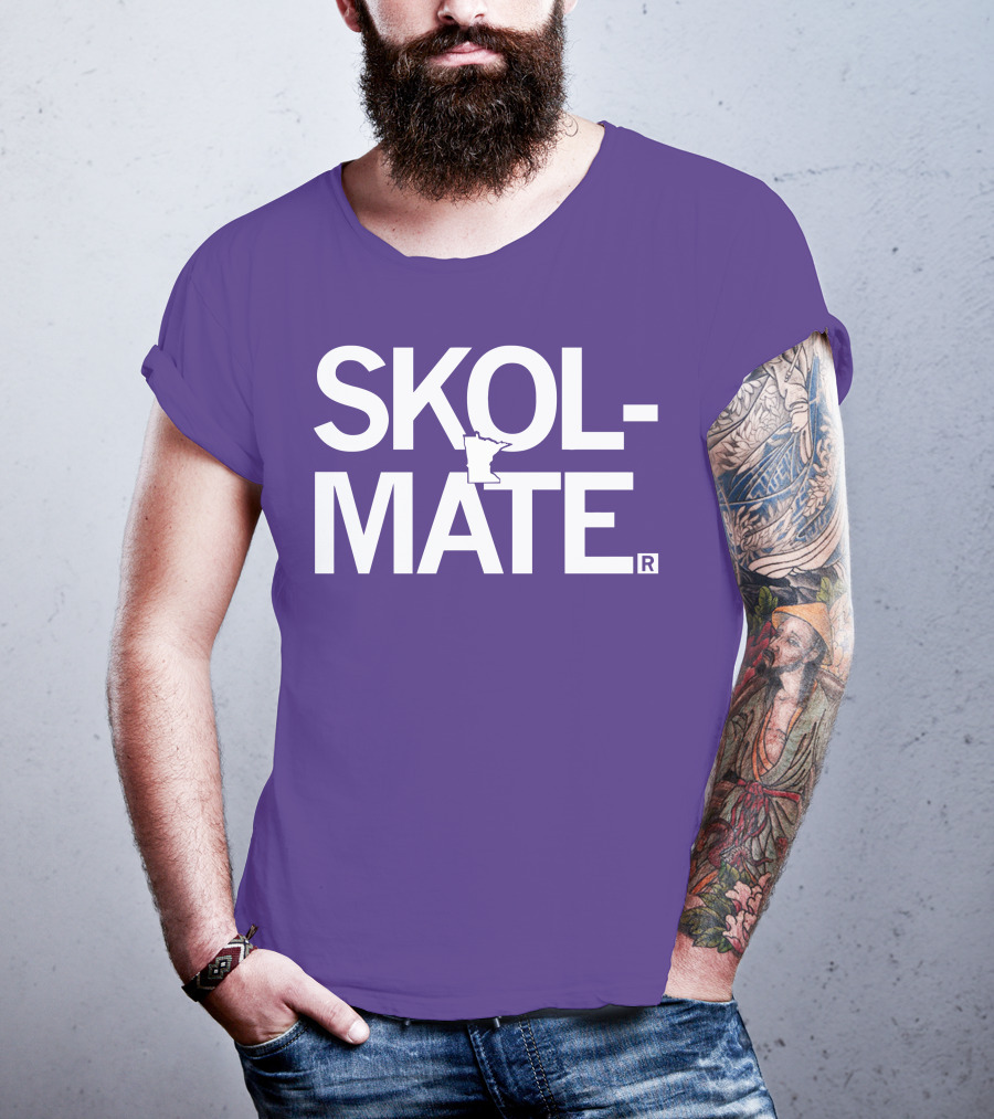 SKOL MATE Minnesota Vikings Fan T-Shirt