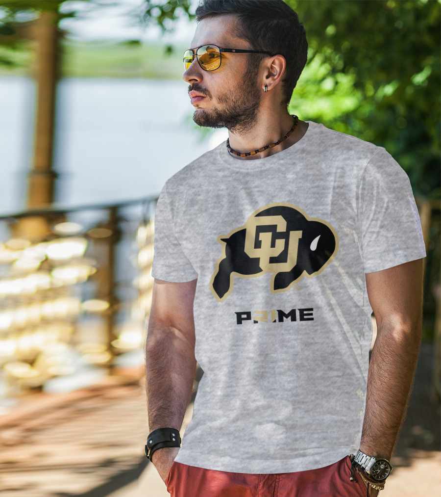 47 Brand Mvp Super Rival Ralphie CU Buffs Prime Coach Prime T-Shirt