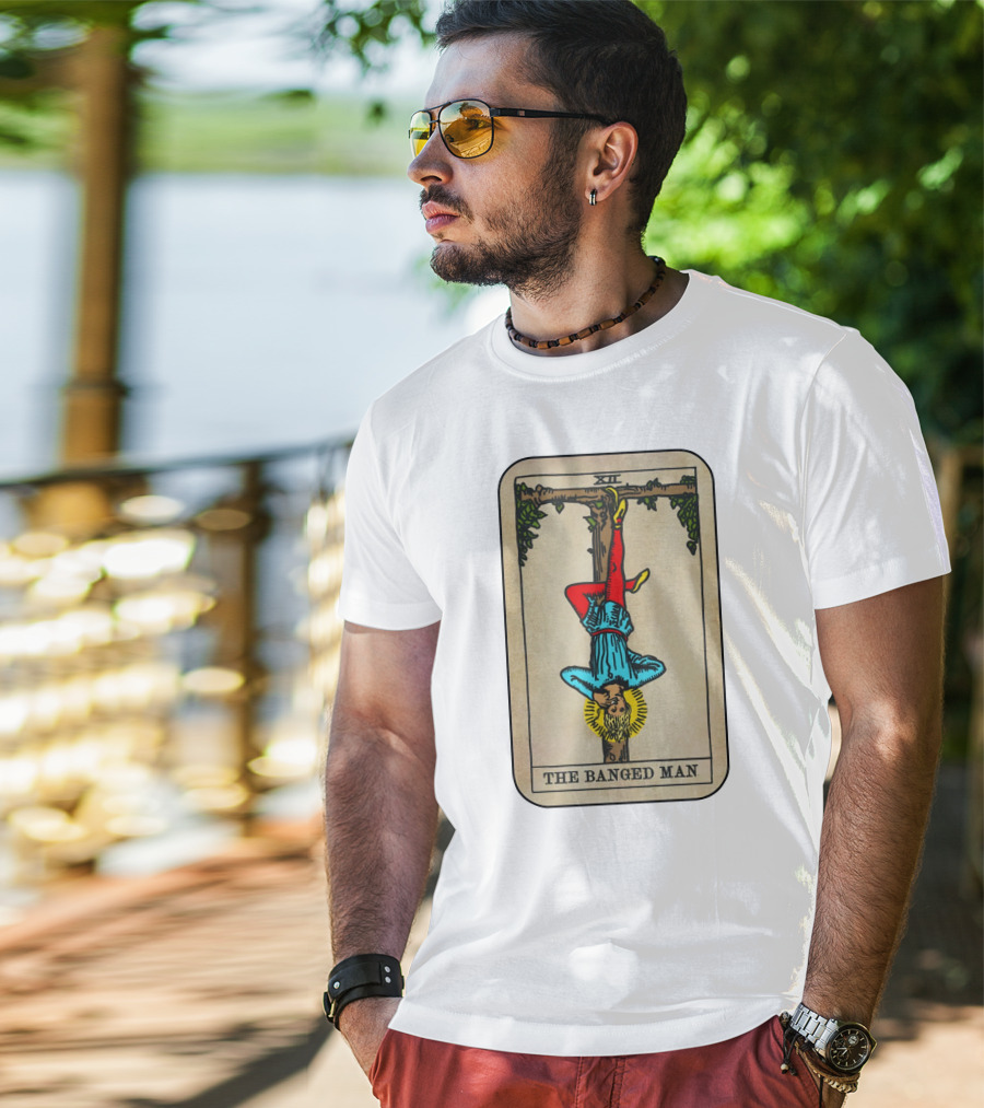 The Banged Man Tarot XII Hanged Style Concept T-Shirt