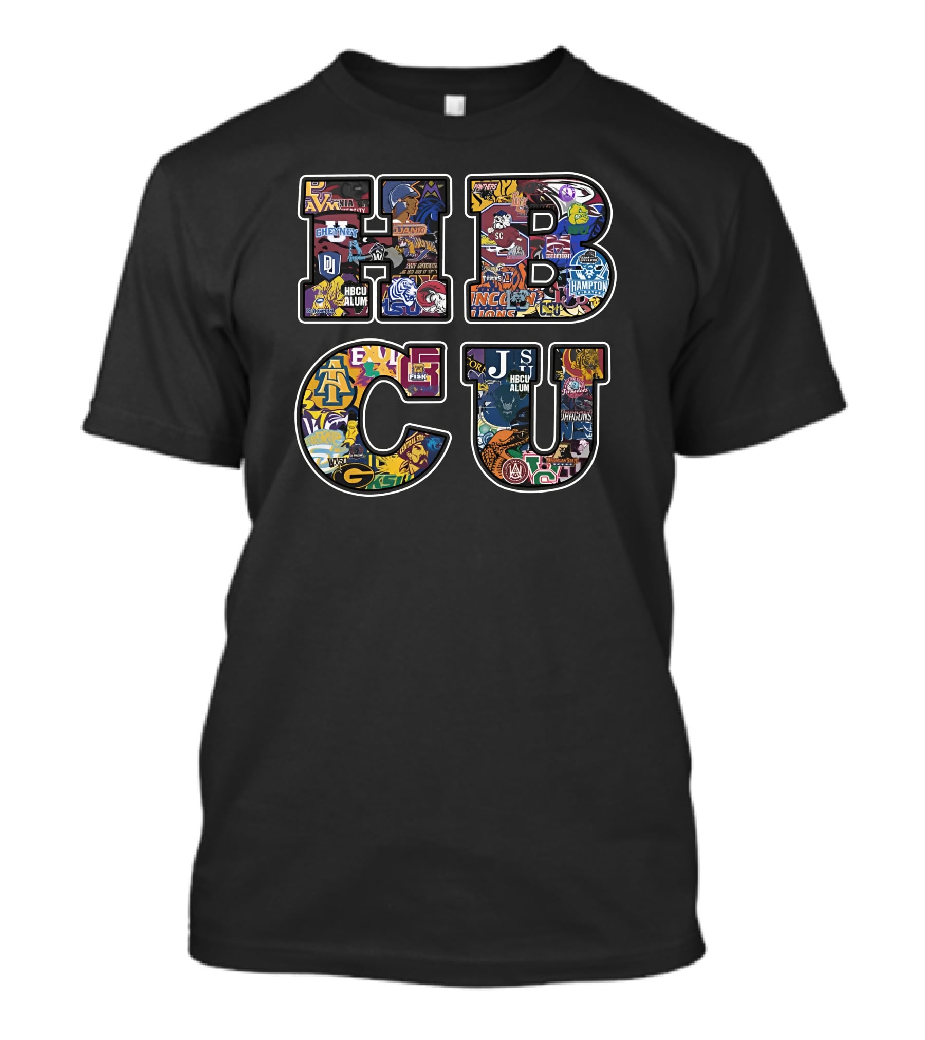 HBCU Culture PVAMU DJ Hampton JSU Alumni Tigers SC State Bulldogs T-Shirt