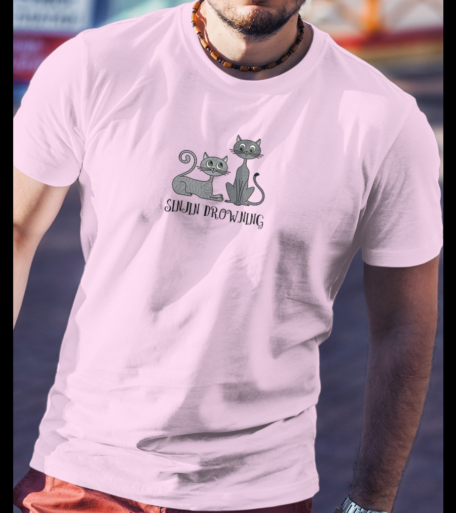 Sinjin Drowning Cats Beck And Jade T-Shirt