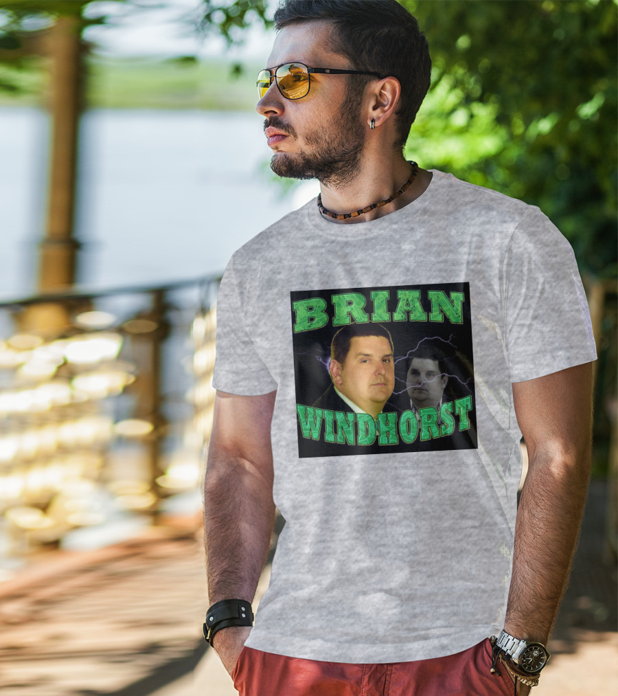 Debrajoruppp Brian Windhorst Lightning Faces T-Shirt