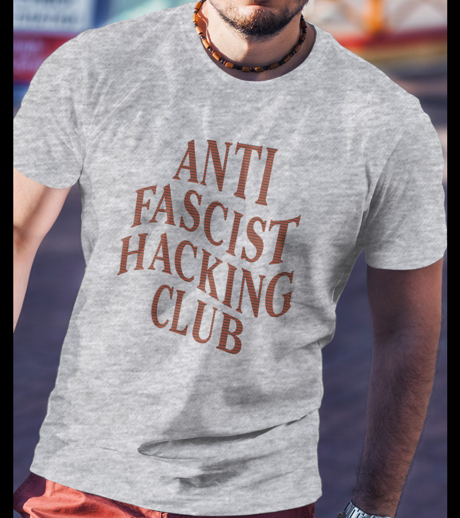 Anti Fascist Hacking Club T-Shirt