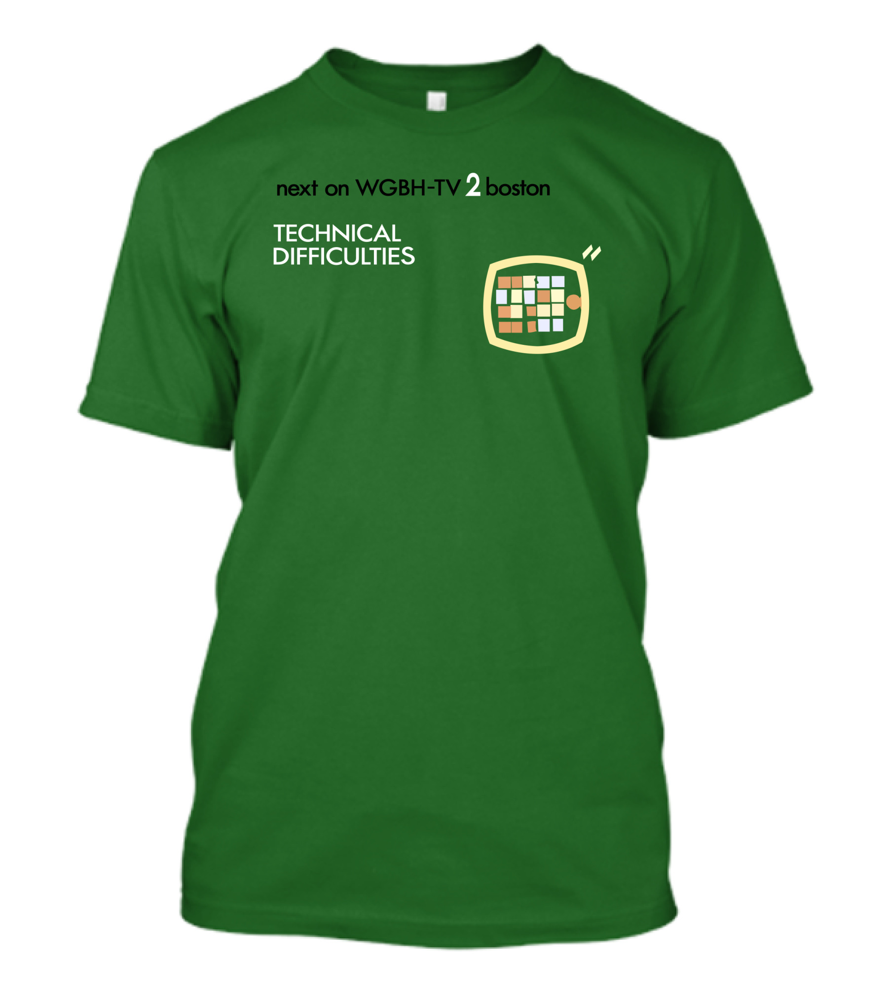 Next On WGBH-TV 2 Boston Technical Difficulties T-Shirt