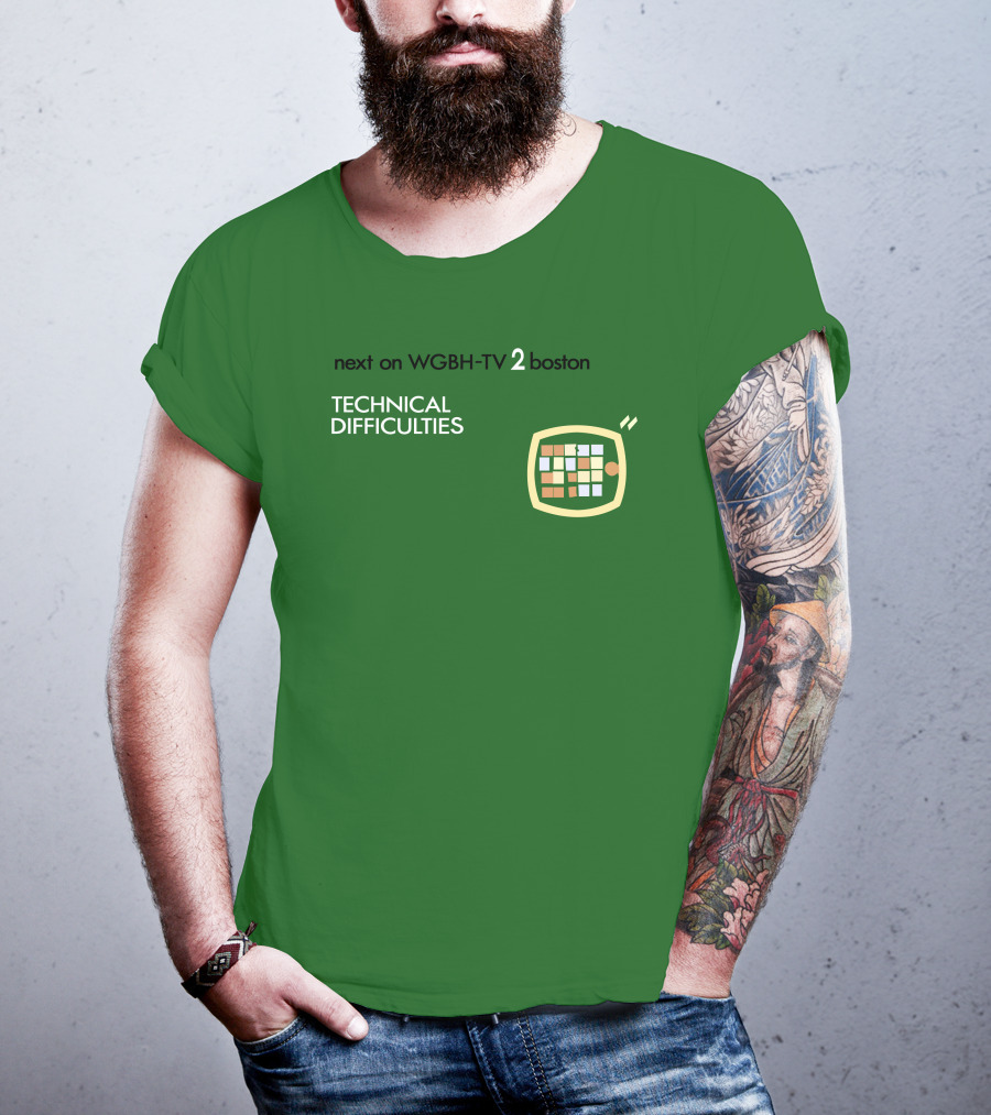Next On WGBH-TV 2 Boston Technical Difficulties T-Shirt