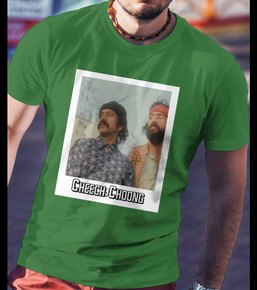 Cheech And Chong Retro Movie Duo Mikey Banker T-Shirt