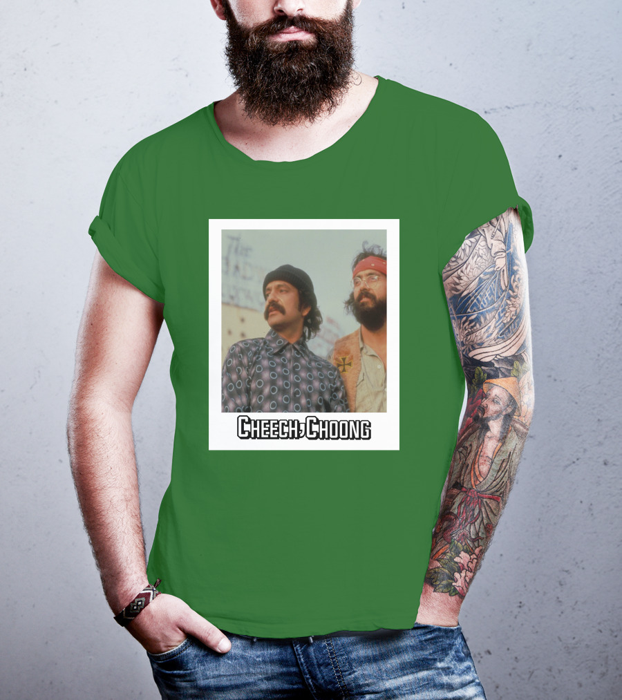 Cheech And Chong Retro Movie Duo Mikey Banker T-Shirt