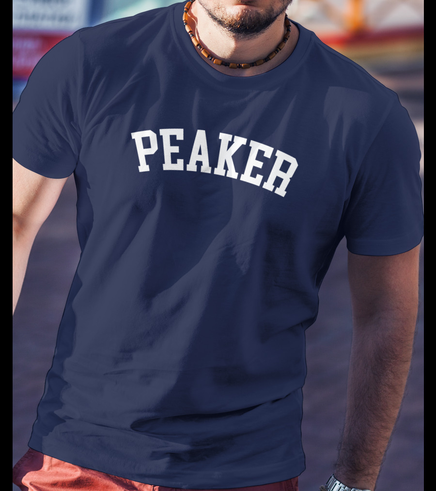 Scigirl3 Peaker Bold Typography T-Shirt