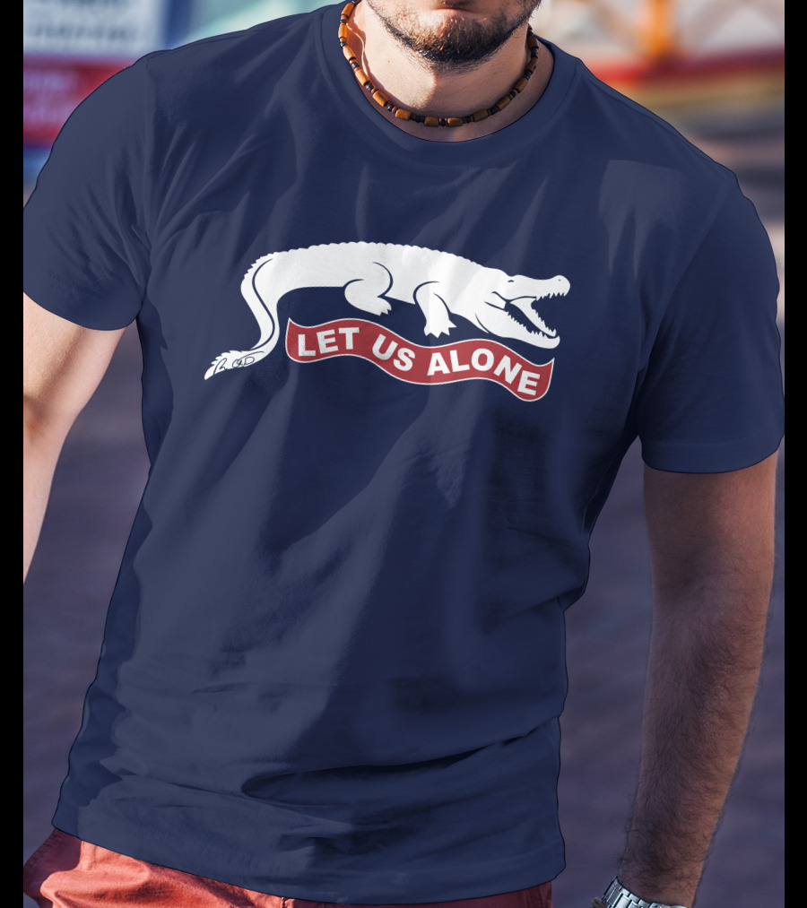 Crocodile Let Us Alone T-Shirt
