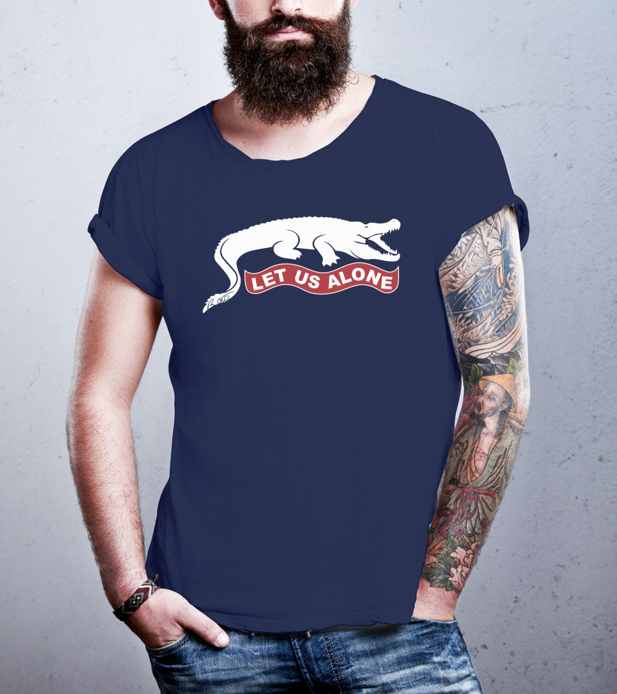Crocodile Let Us Alone T-Shirt