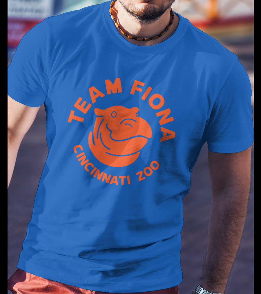 Team Fiona Cincinnati Zoo Hippo T-Shirt